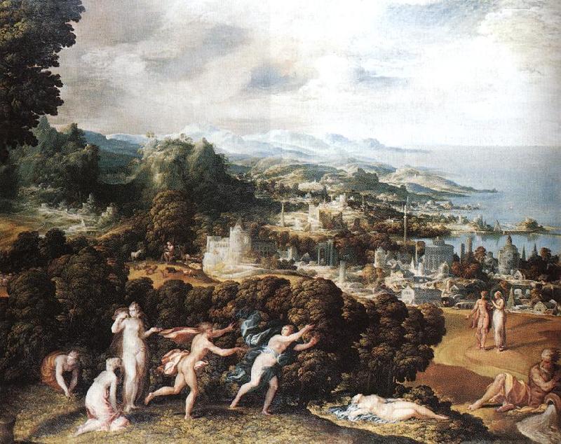 ABBATE, Niccolo dell Orpheus and Eurydice oil painting image